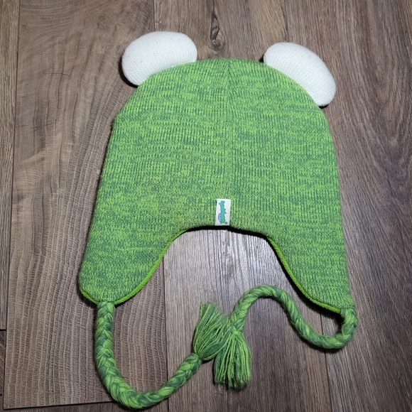 Muppets Knit & Embroidered Frog Winter Hat O/S Adult - Picture 3 of 5